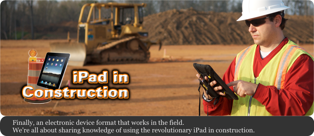 iPad in Construction